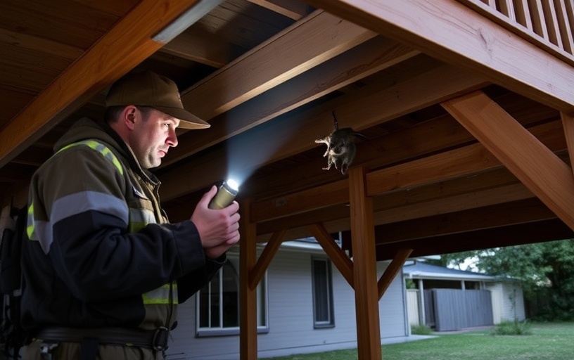Under Deck Possum Removal in Endeavour Hills